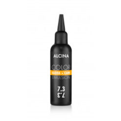 Alcina Color Gloss + Care Emulsion 7.3 Mittelblond-Gold 100ml