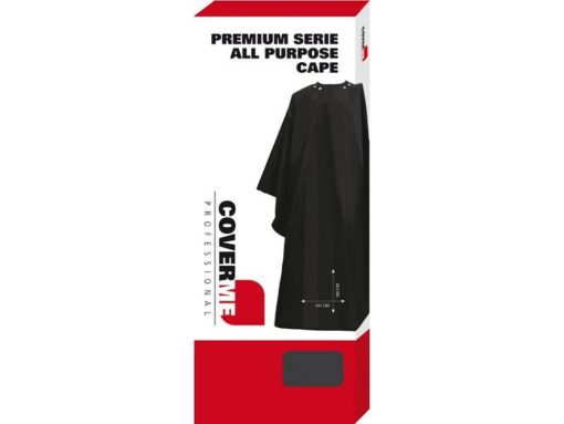 Kapmantel Zwart Cover Me Professional Premium - Afbeelding 2