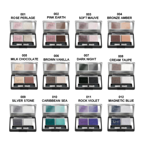 Pupa Vamp Compact Duo Eyeshadow 001 Rose Perlage - Afbeelding 2